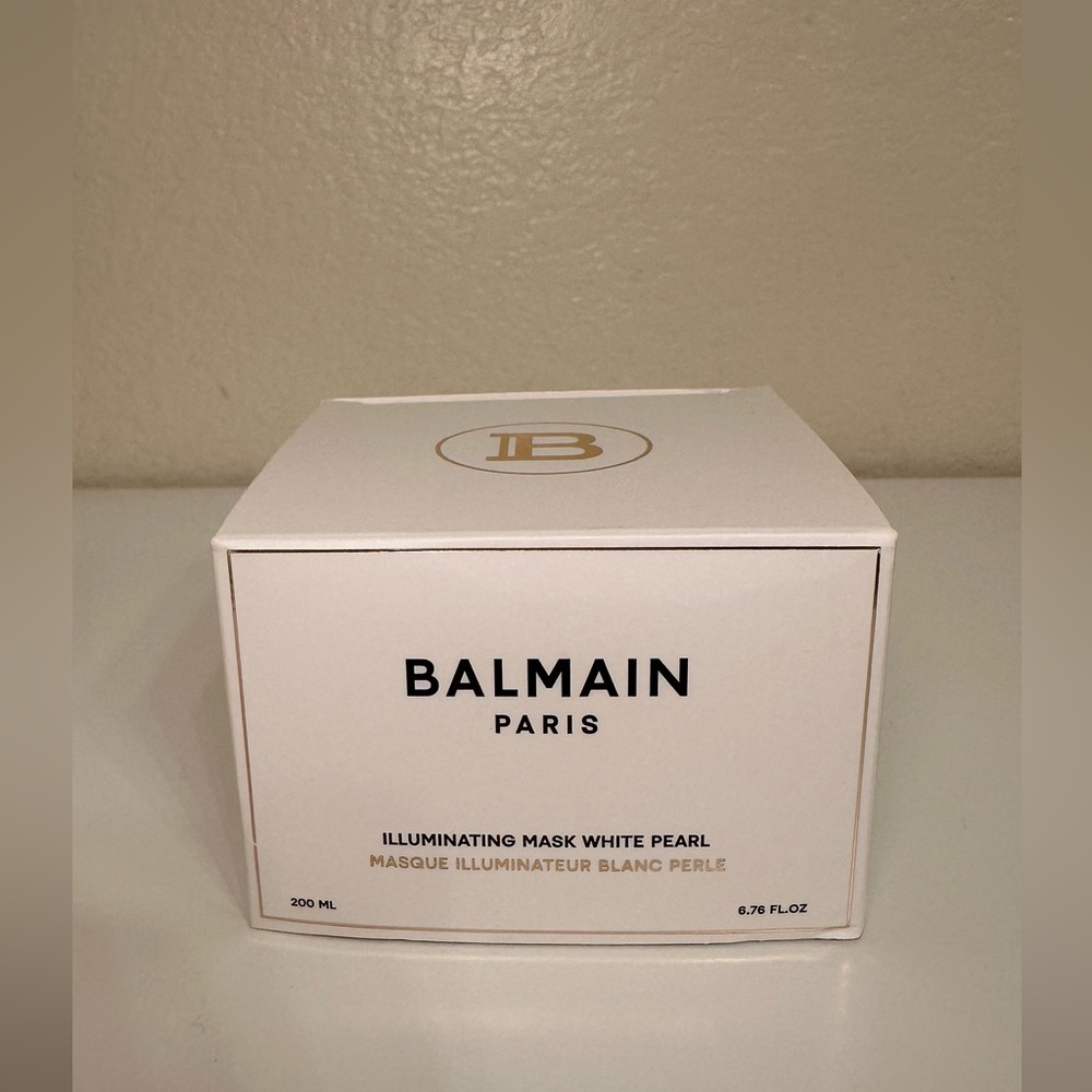 BALMAIN HAIR COUTURE Hair Illuminating Mask White Pearl